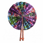 Foldable fabric fan 
