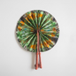 Foldable fabric fan 