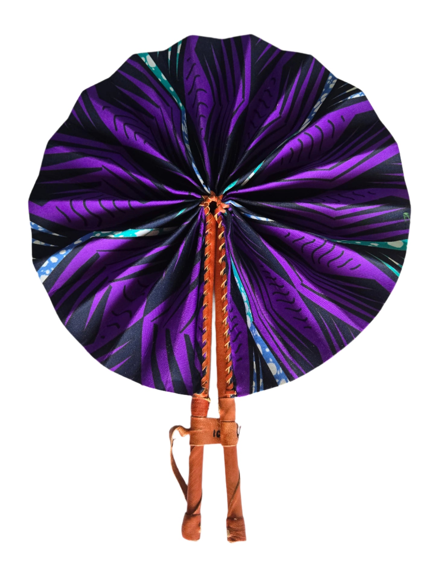 Ghanaian Fabric Fan - AB010