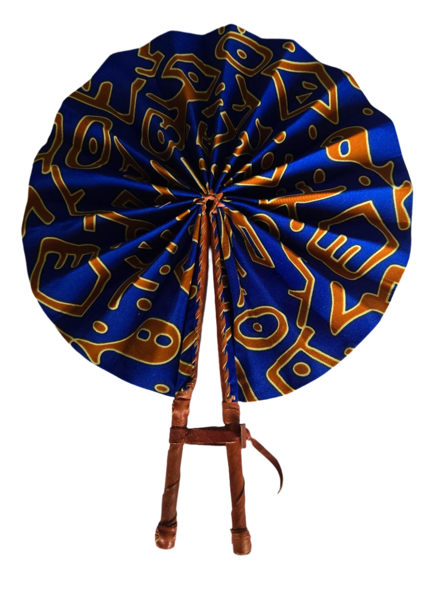 Ghanaian Fabric Fan - AB100