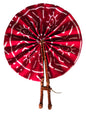 Ghanaian Fabric Fan - AB105