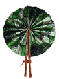 Ghanaian Fabric Fan - AB106