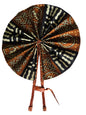 Ghanaian Fabric Fan - AB107
