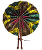 Ghanaian Fabric Fan - AB114