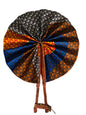 Ghanaian Fabric Fan - AB117