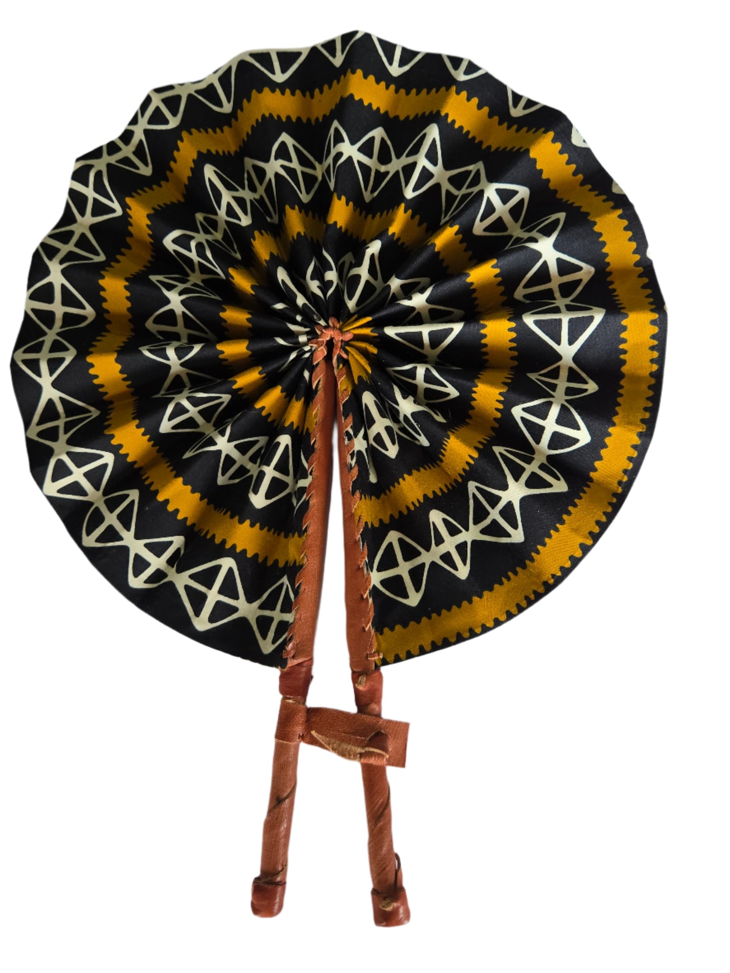 Ghanaian Fabric Fan - AB118