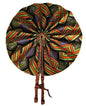 Ghanaian Fabric Fan - AB119