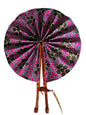 Ghanaian Fabric Fan - AB123