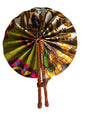 Ghanaian Fabric Fan - AB015