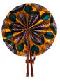 Ghanaian Fabric Fan - AB059