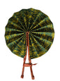 Ghanaian Fabric Fan - AB080