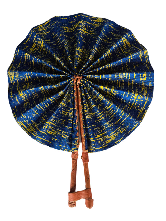 Ghanaian Fabric Fan - AB088