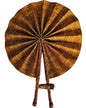 Ghanaian Fabric Fan - AB098