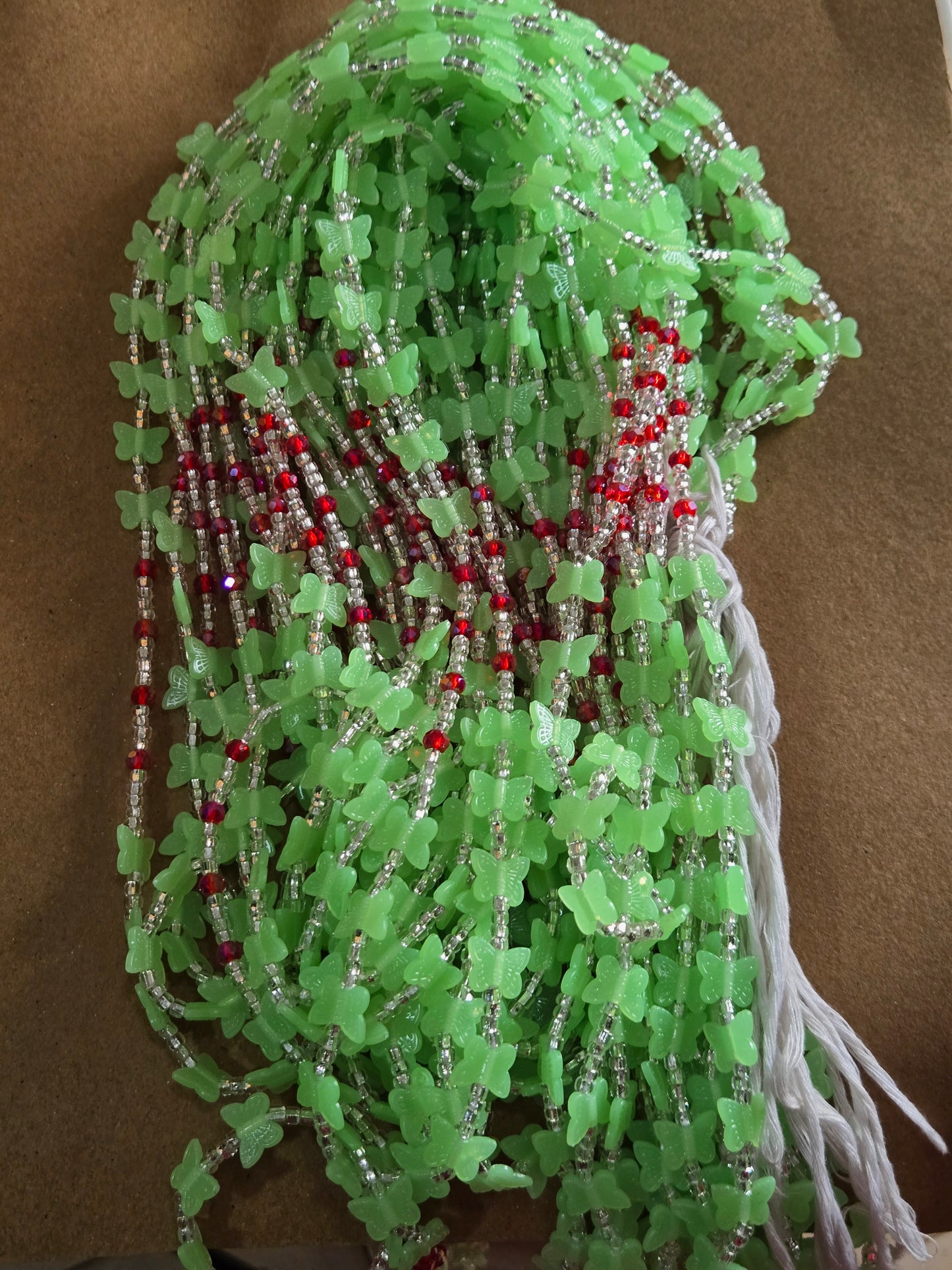 Wholesale Glow-in-the-Dark Waist Beads – 12 Unique Designs