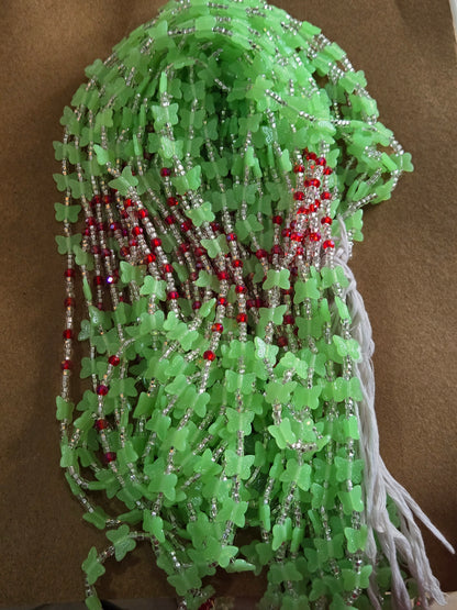 Wholesale Glow-in-the-Dark Waist Beads – 12 Unique Designs