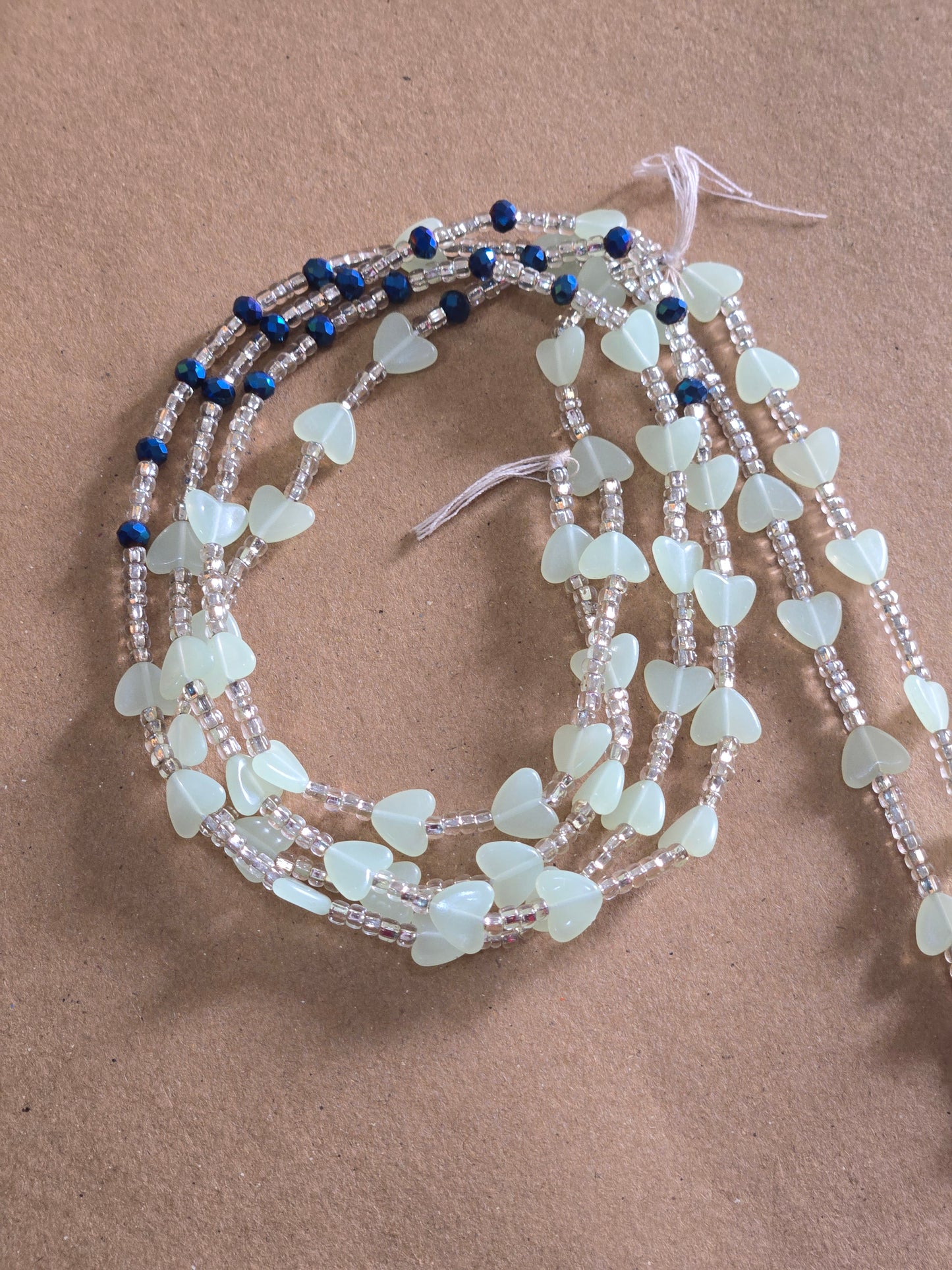 Wholesale Glow-in-the-Dark Waist Beads – 12 Unique Designs