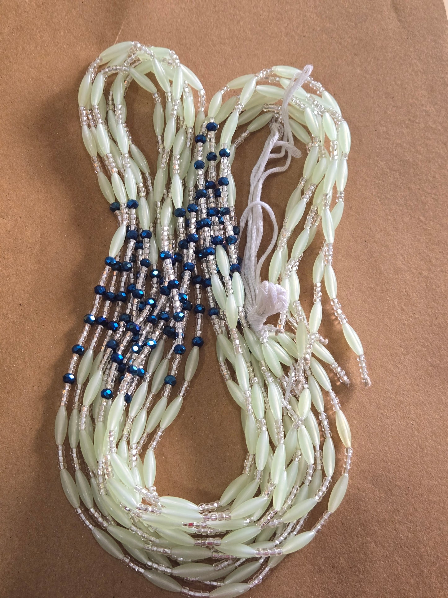 Wholesale Glow-in-the-Dark Waist Beads – 12 Unique Designs