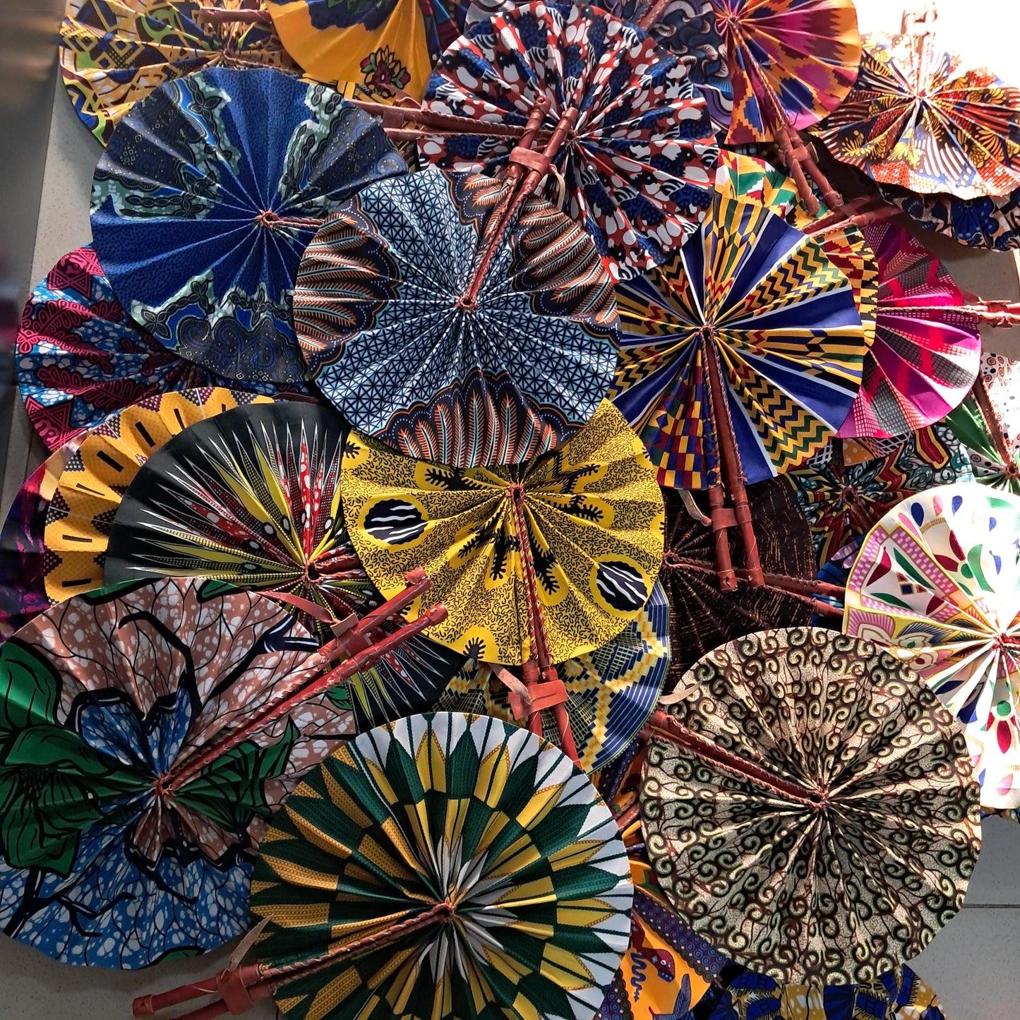 10 Wholesale Fabric fans