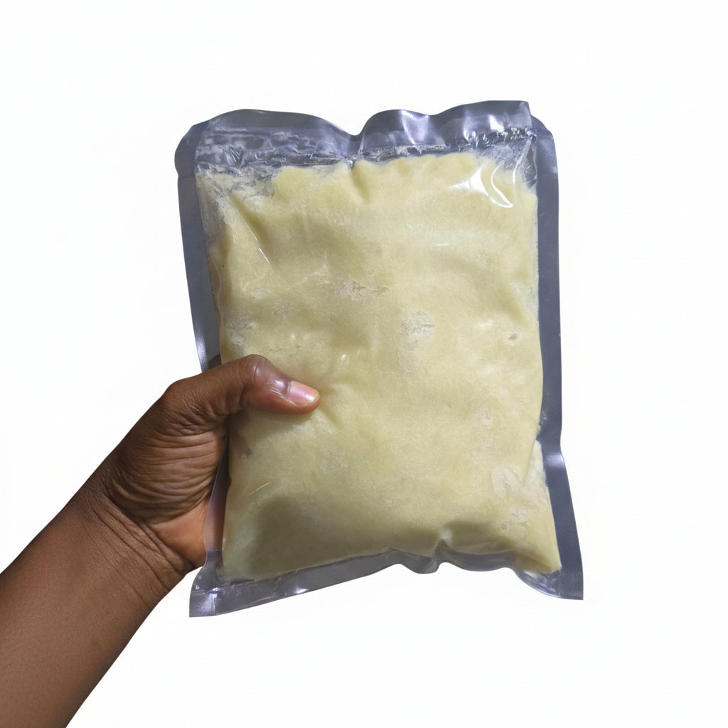 Edible Ivory Shea Butter – 1 kg | 100% Pure Food-Grade African Shea Butter | Product of Ghana
